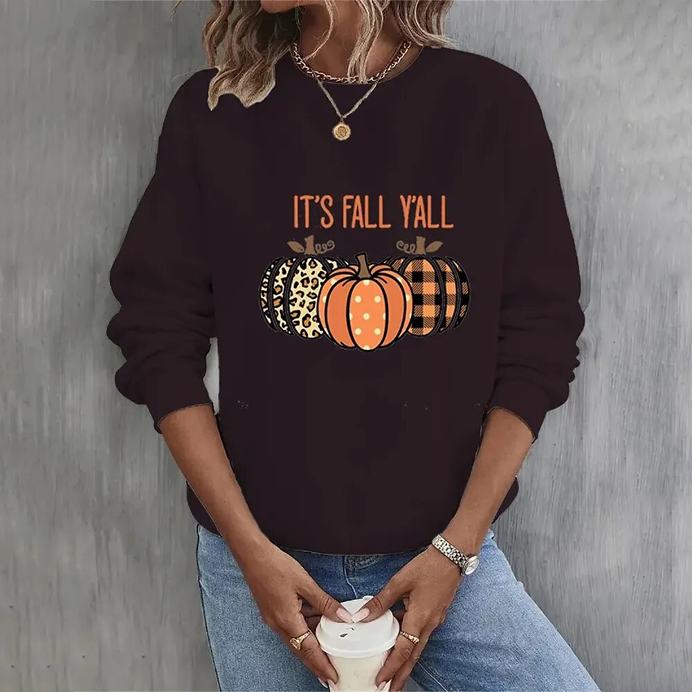 Halloween pumpkin pullover sweatshirts