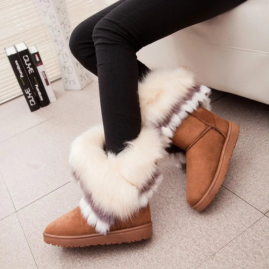 Super Soft Faux Fur Winter Boots
