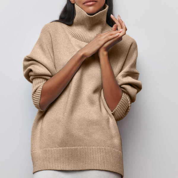 Women's turtle neck sweater
