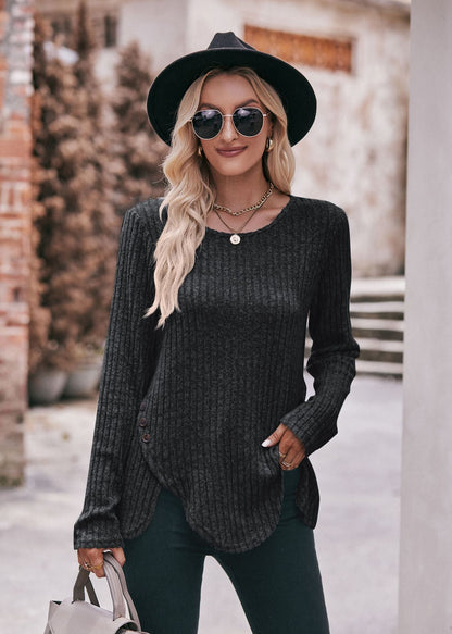 Winter long sleeve shirt for women