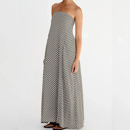 Breathable Flowy Relaxed Fit Maxi Dress