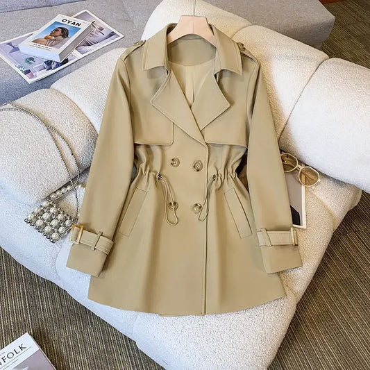 Elegant Petite Trench Coat