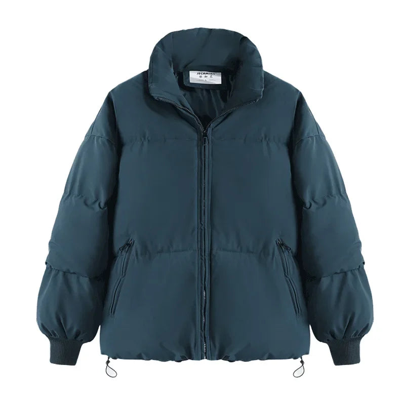 Women's autumn/winter stand collar puffer jacket