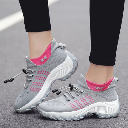 Women's autumn and winter running shoes