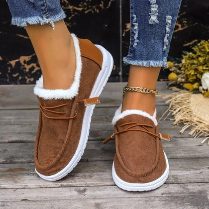 Women's winter shoes with thick velvet