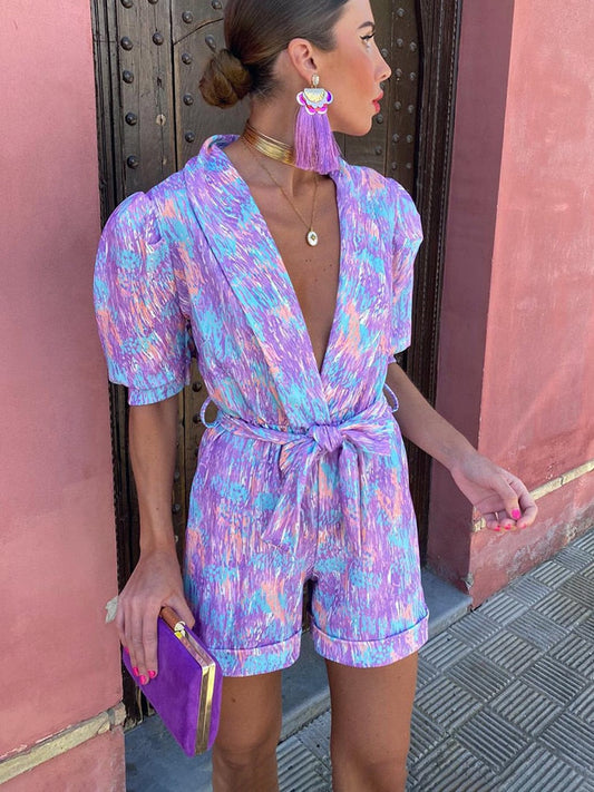 Vibrant Floral Jumpsuit