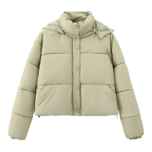 Casual Hooded Short Jacket