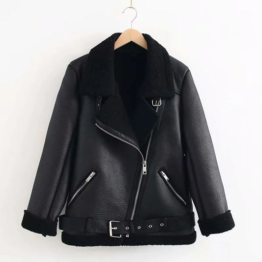 Wide Lapel Belted Classic Winter Coat