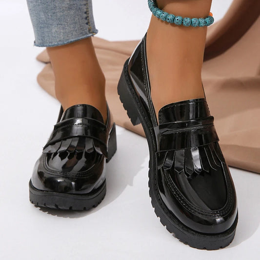Patent Leather Loafers
