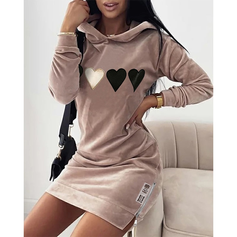 Women's classic hooded sweater