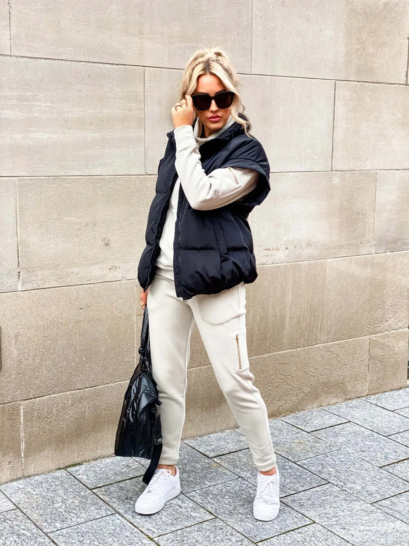 Insulated Relaxed Fit Quilted Vest 