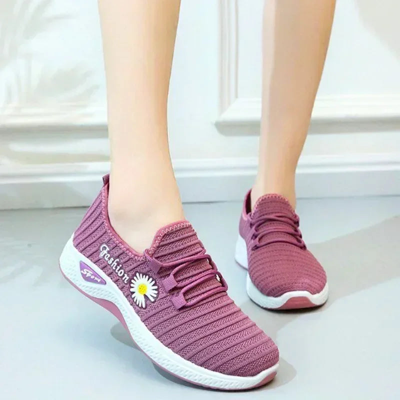 Women's quick-drying lightweight breathable wear-resistant casual sports shoes