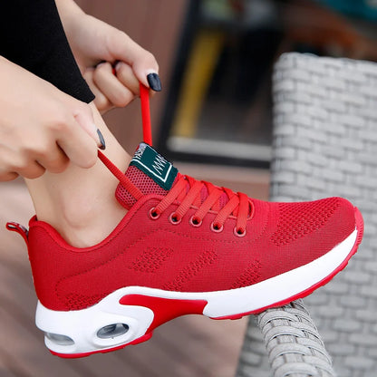 Women's breathable lightweight running sneakers