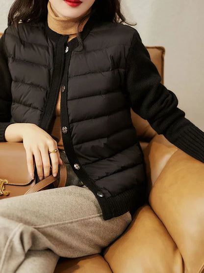 Ladies puffer jacket for women