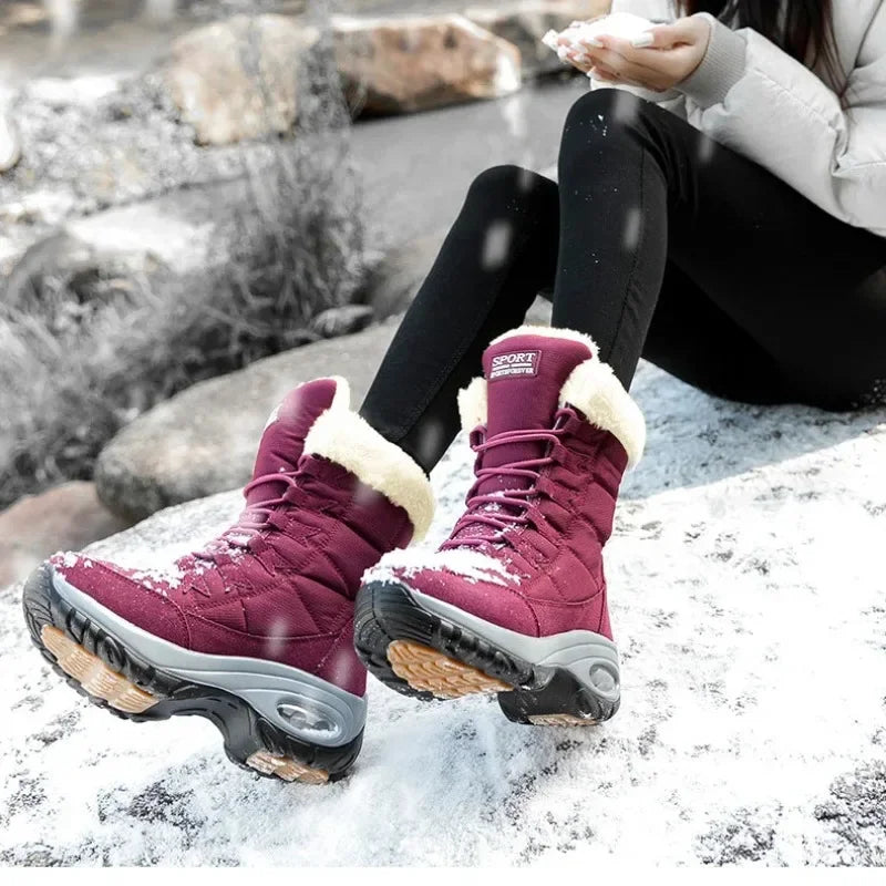 Sports outdoor snow boots for women