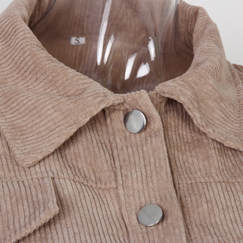 Stylish Corduroy Jacket for Women