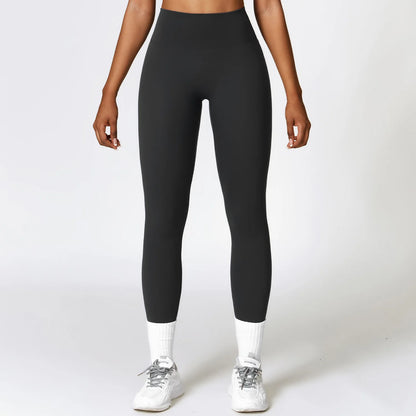 Women's high waist hip lifting quick-drying fitness leggings