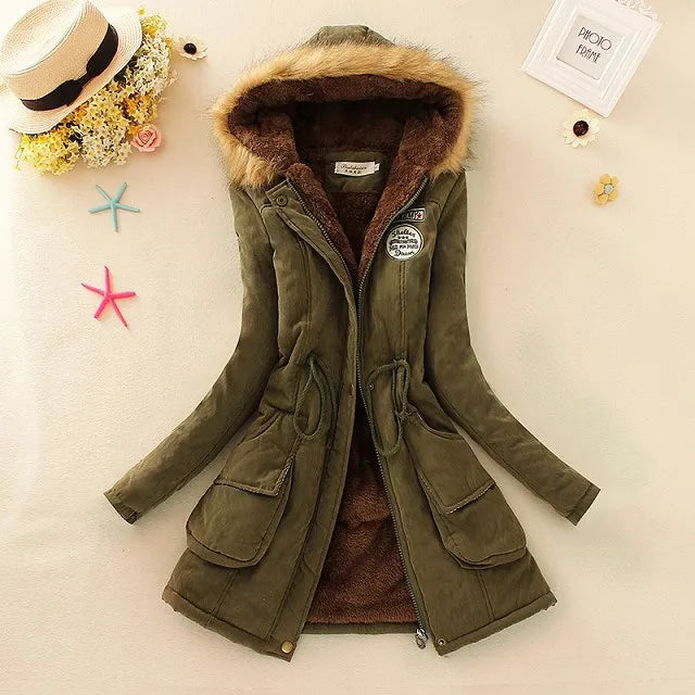 Padded Slim Fit Cotton Winter Jacket