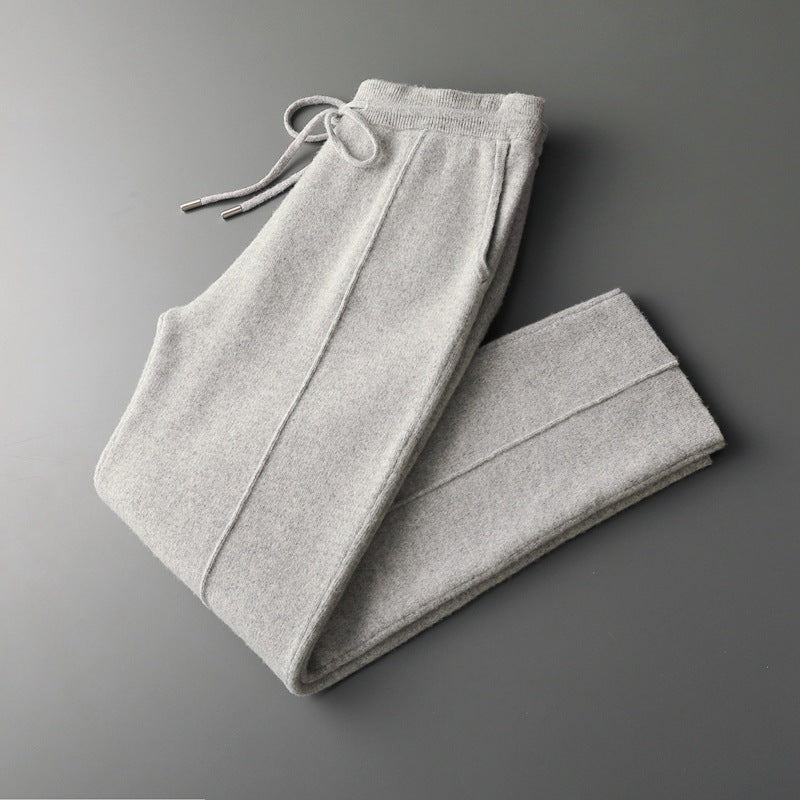 Amelia Relaxed Fit Lounge Pants | Drawstring Waist Side Pockets Lounge Pants