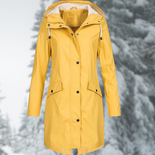 Fashionable Long Raincoat