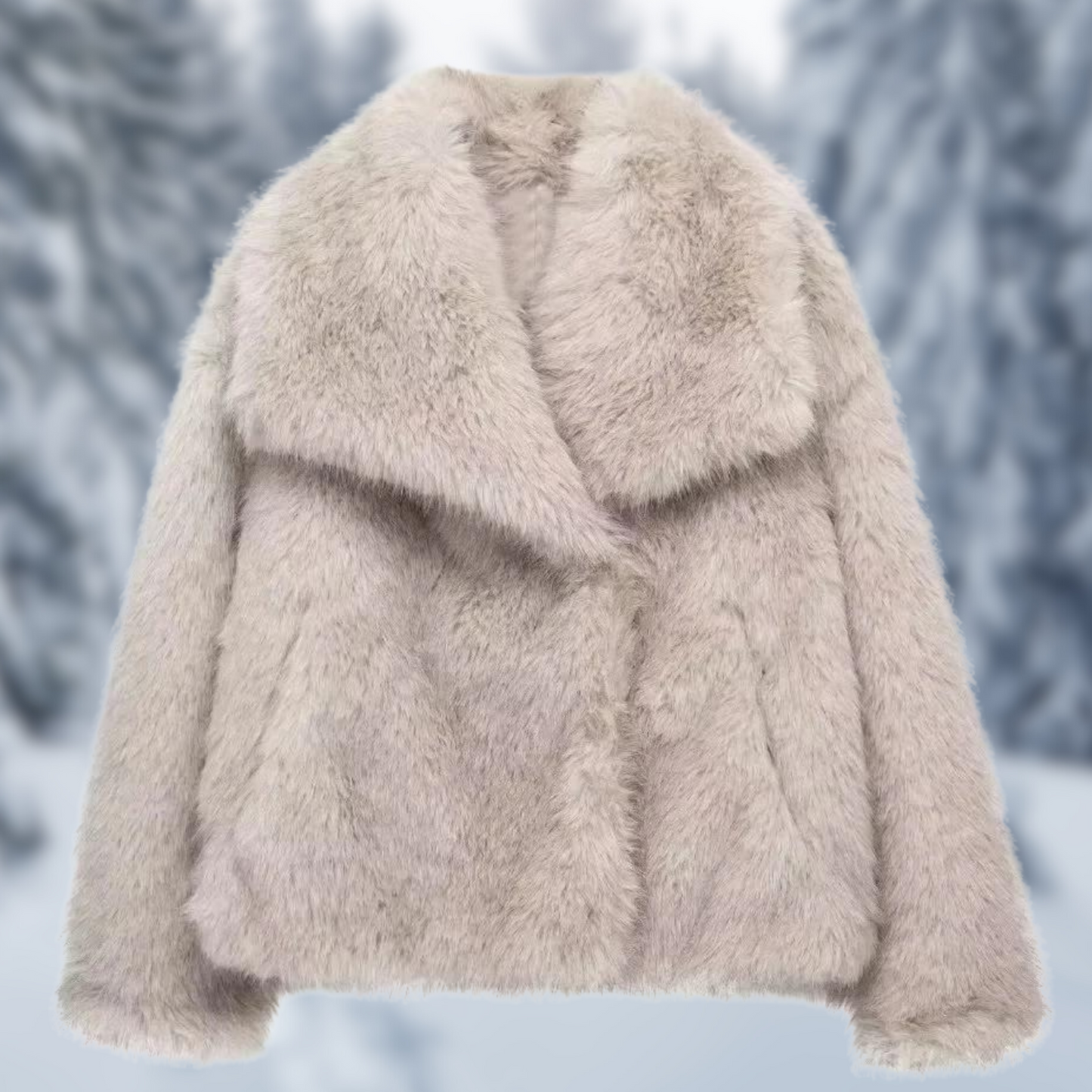 Women's sequin woven coat