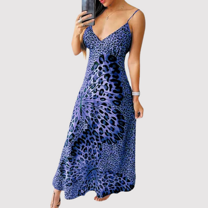 Sleeveless V-Neck Dress for Women