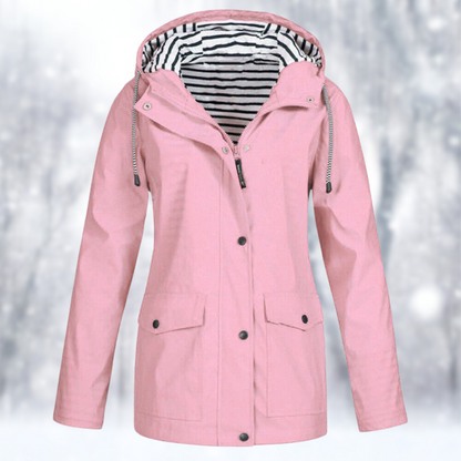 Women's waterproof and windproof jacket