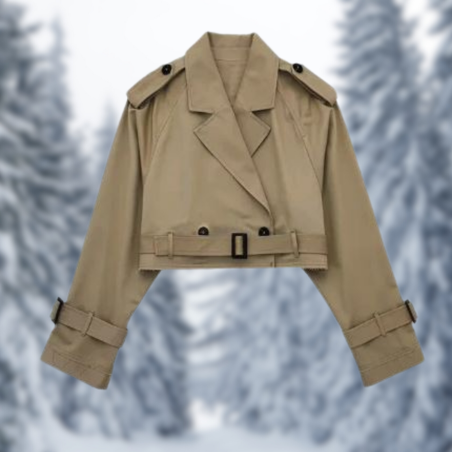 Women's chic trench coat
