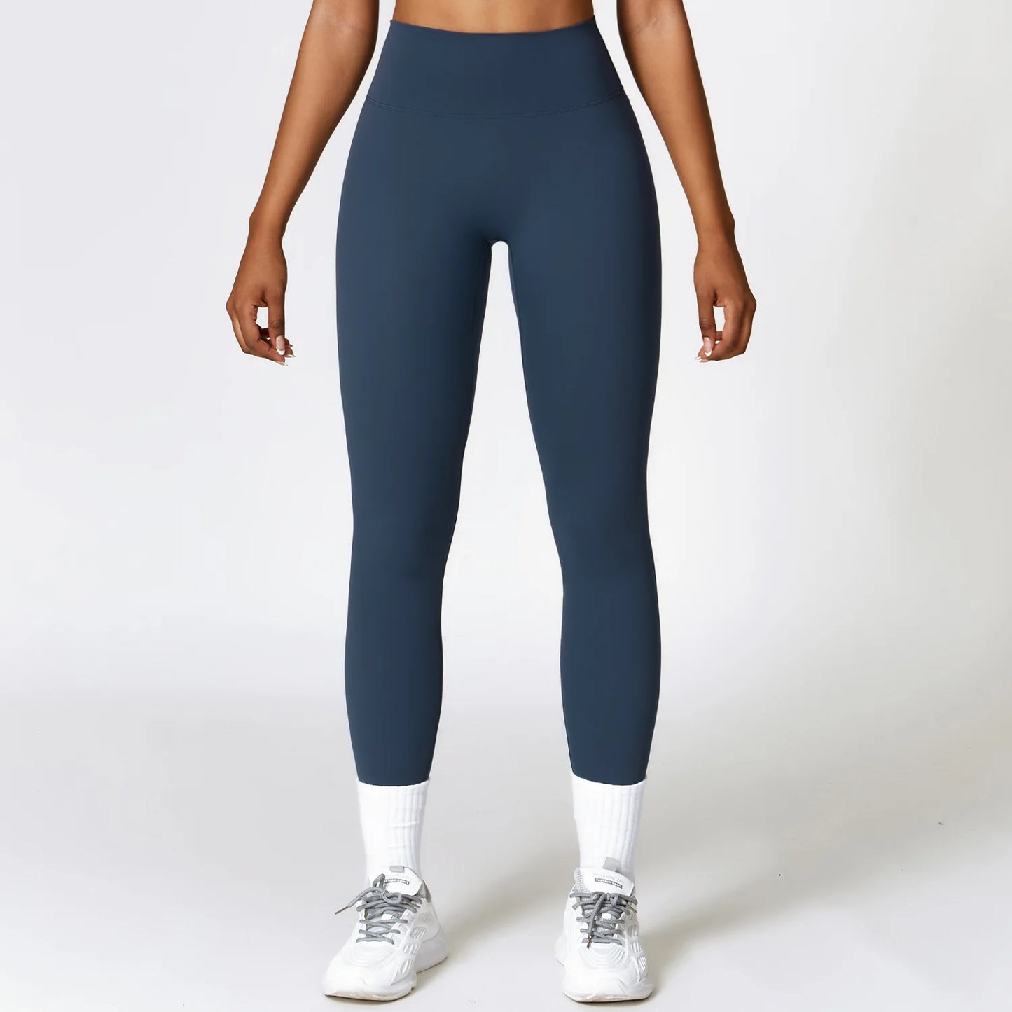 Women's high waist hip lifting quick-drying fitness leggings