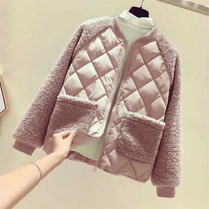 Winter-ready quilted jacket for women