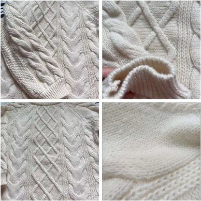 Women’s knitted autumn turtleneck sweater