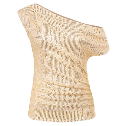 Women's one-shoulder top