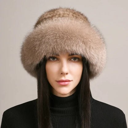 Isla Voluminous Fluffy Fur Hat | Ear Flaps Fur Hat