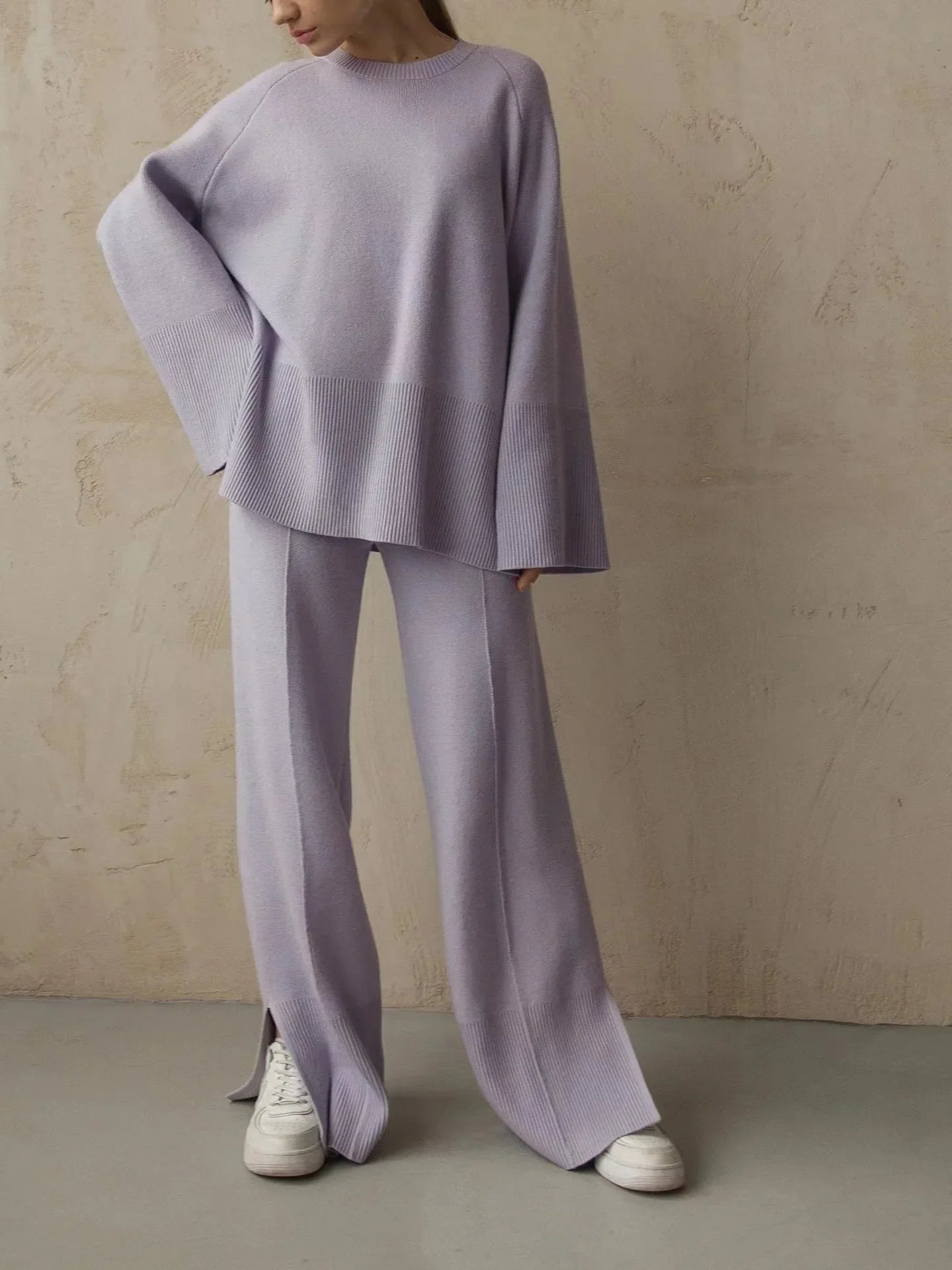 Women's winter sweater set