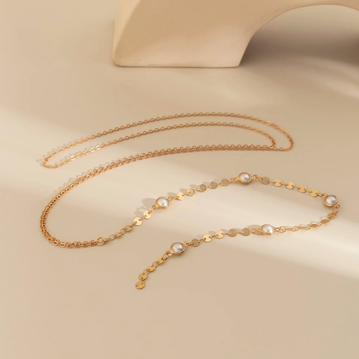 Modern y-shaped tassel necklace with diamond accents