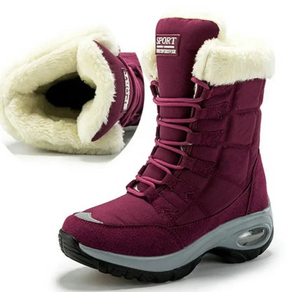 Sports outdoor snow boots for women