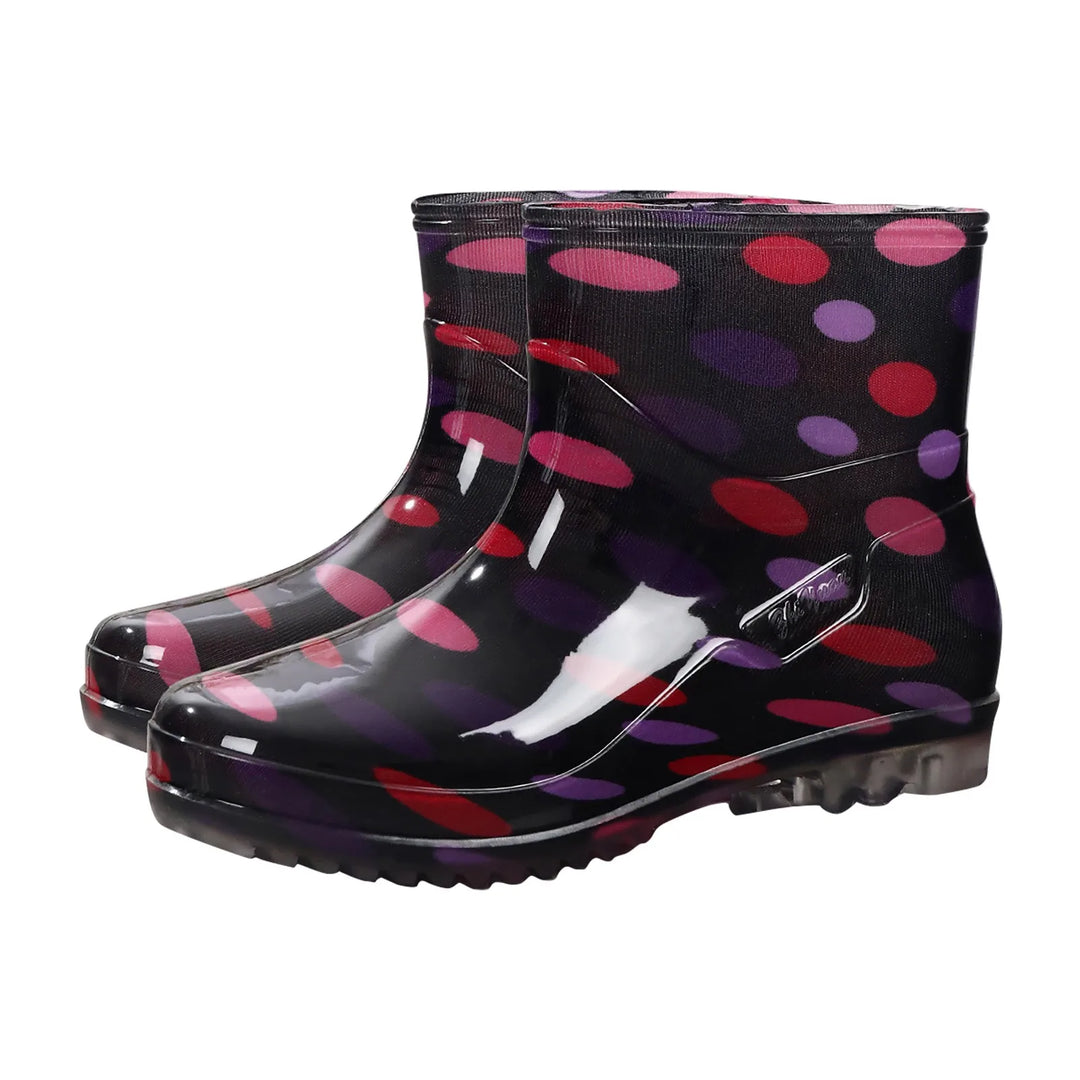 Waterproof Printed Rubber Wellington Boots 