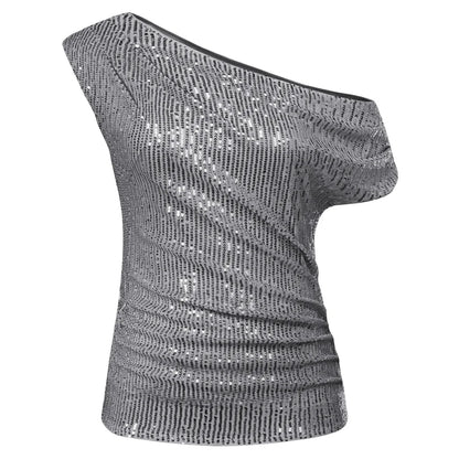 Women's one-shoulder top