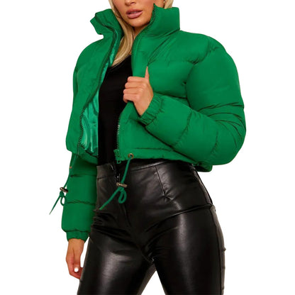 Women's warm padded winter jacket