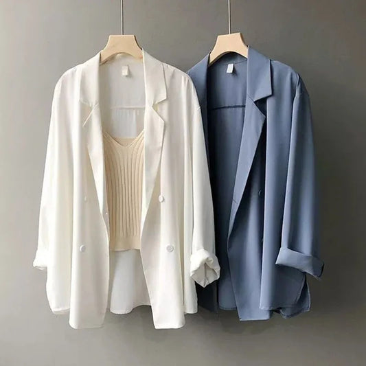 Lapel Spring-to-Autumn Blazer