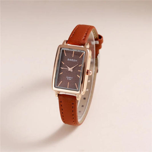 Isla Rectangular Case Wristwatch | Solid Women’s Wristwatch