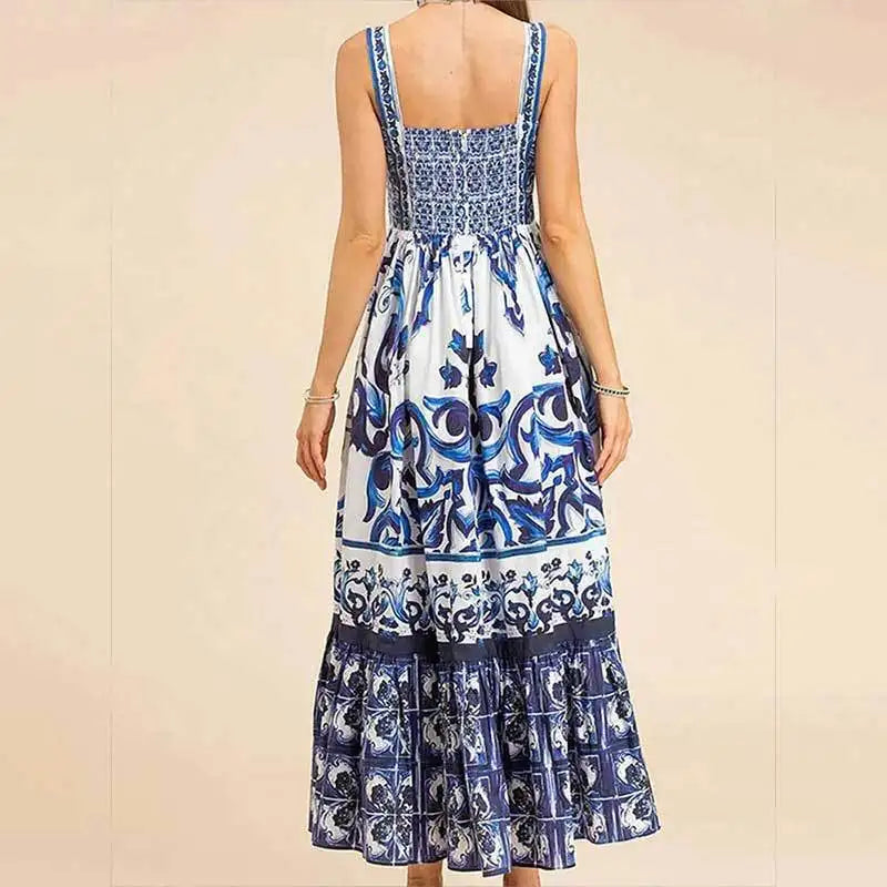 Flowing Lightweight Sleeveless Maxi Dress