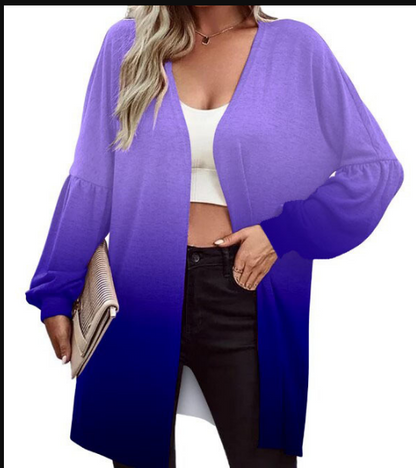 Women's casual open front blazer