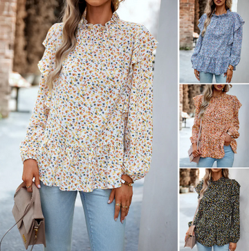 Amelia - Floral shirt for women