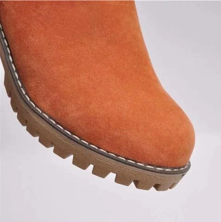Women's mid-tube two-wear winter warm snow boots