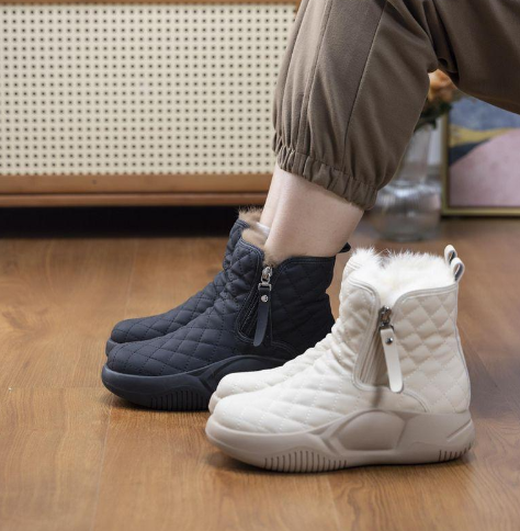 Women's waterproof snow high-top boots