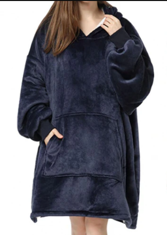 Women's comfortable plush hoodie