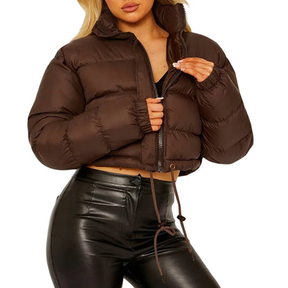 Women's warm padded winter jacket