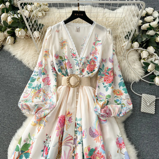 Elegant Polyester Formal Vintage Dress