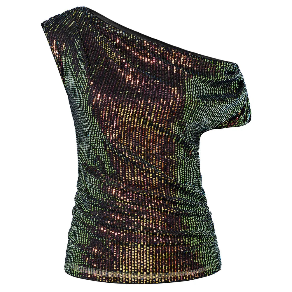 Women's one-shoulder top